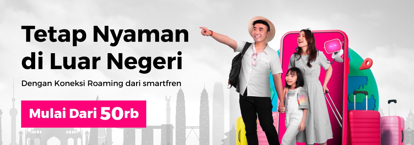 Top Up SMARTFREN DATA Termurah, Bisa Pakai Pulsa & Terpercaya