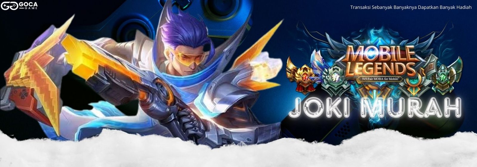 Top Up JOKI MOBILE LEGENDS Termurah, Bisa Pakai Pulsa & Terpercaya